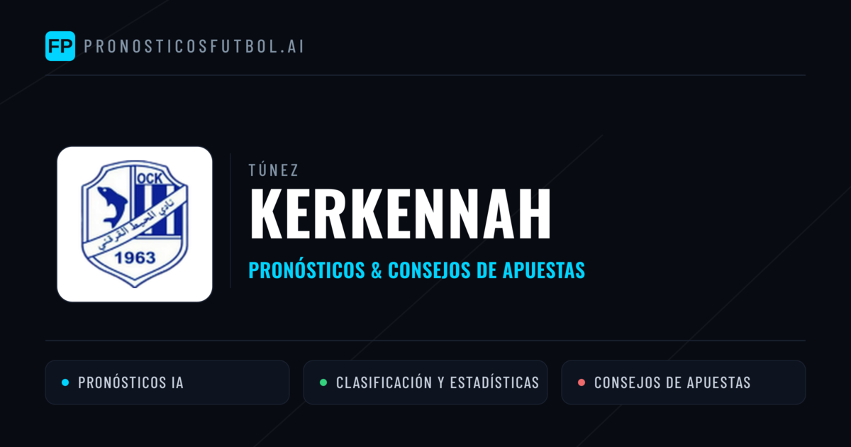 Kerkennah Pronósticos y estadísticas