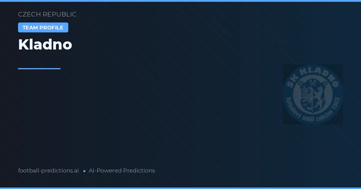 Kladno Pronósticos y estadísticas