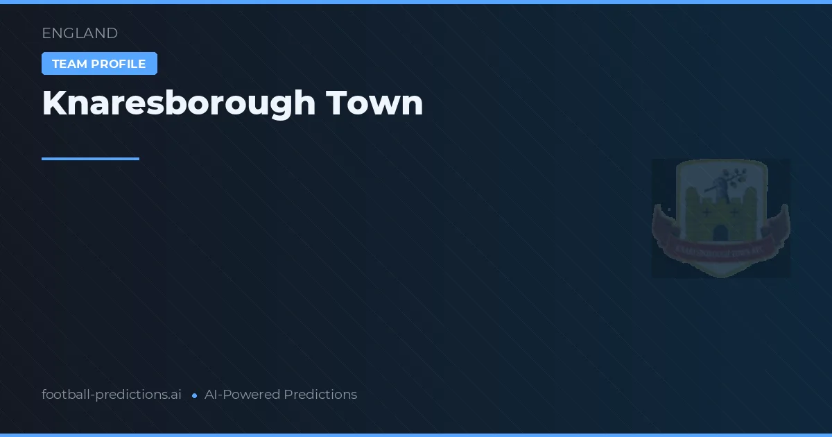 Knaresborough Town Pronósticos y estadísticas
