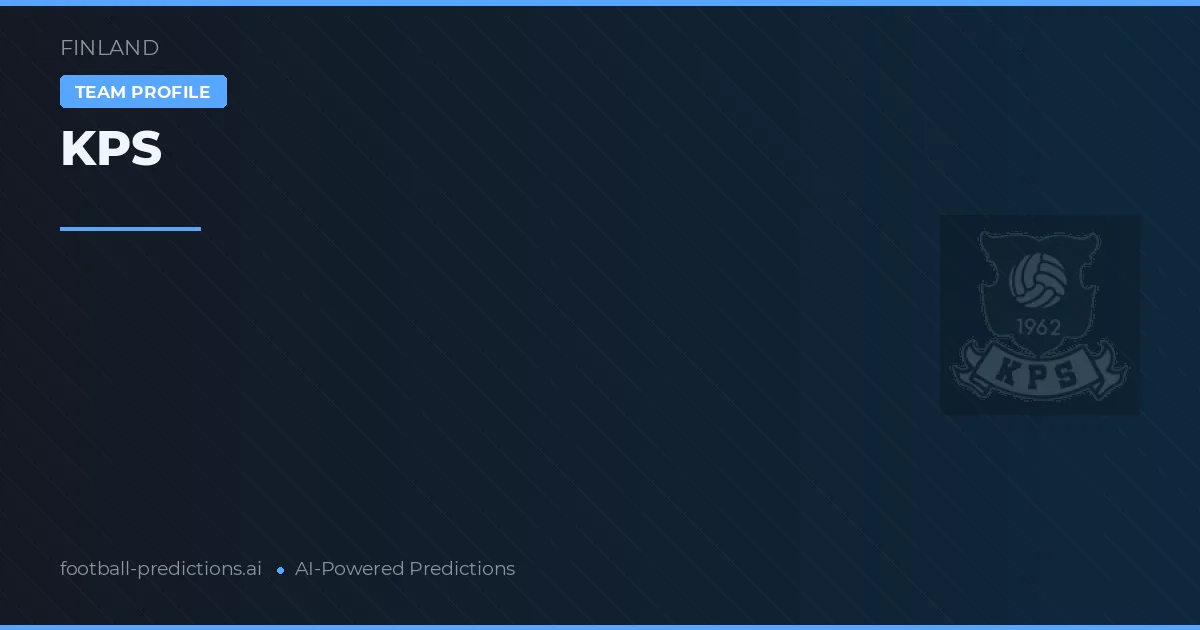 KPS Pronósticos y estadísticas