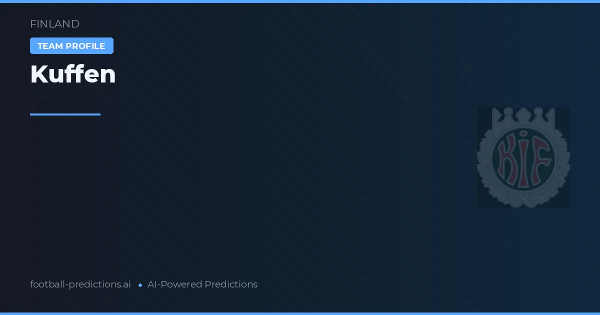 Kuffen Pronósticos y estadísticas
