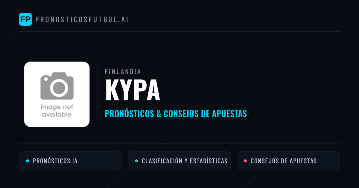 KyPa Pronósticos y estadísticas