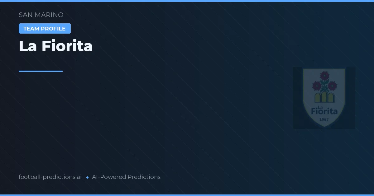 La Fiorita Pronósticos y estadísticas