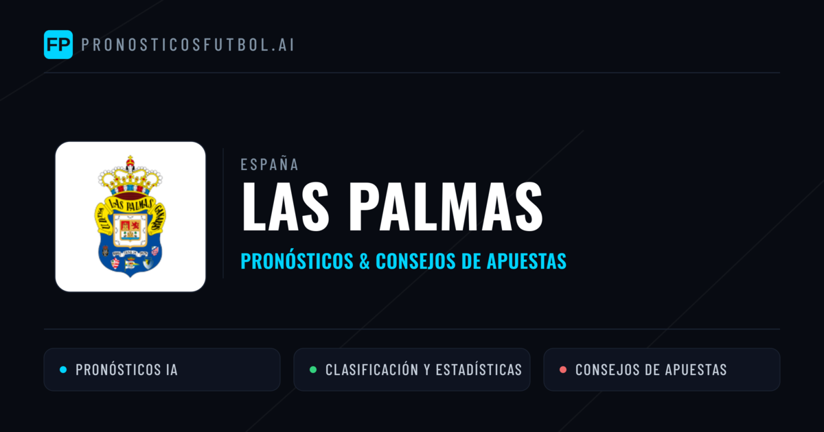 Las Palmas Pronósticos y estadísticas