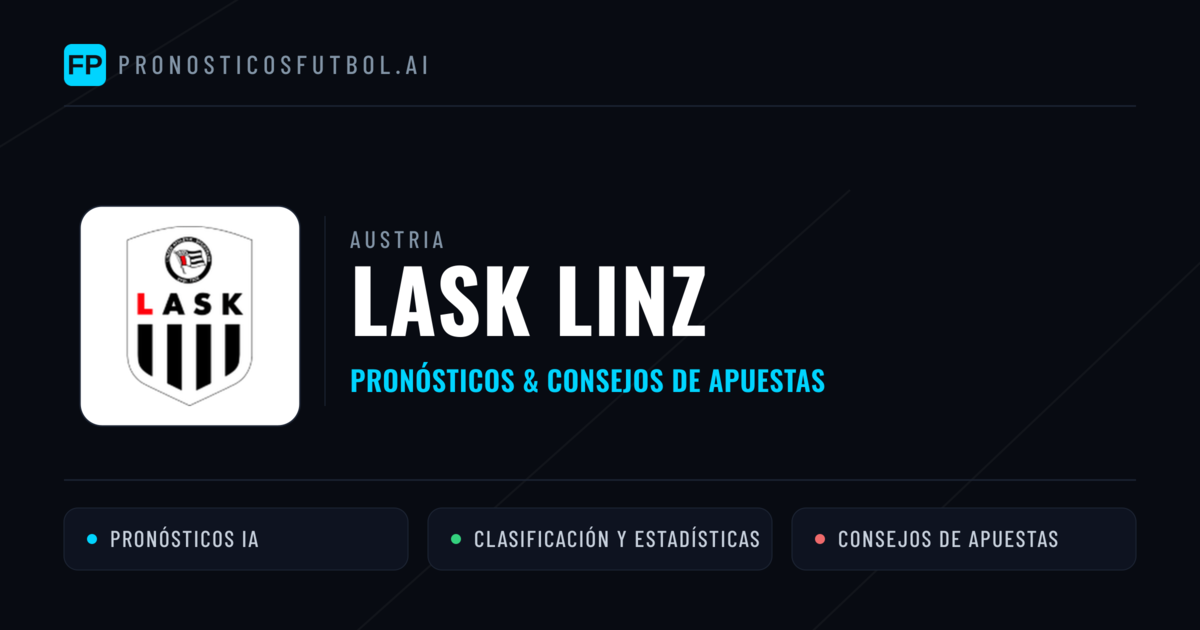 LASK Linz Pronósticos y estadísticas