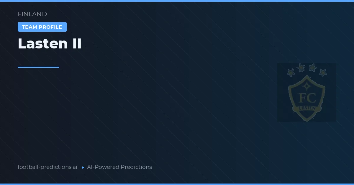 Lasten II Pronósticos y estadísticas