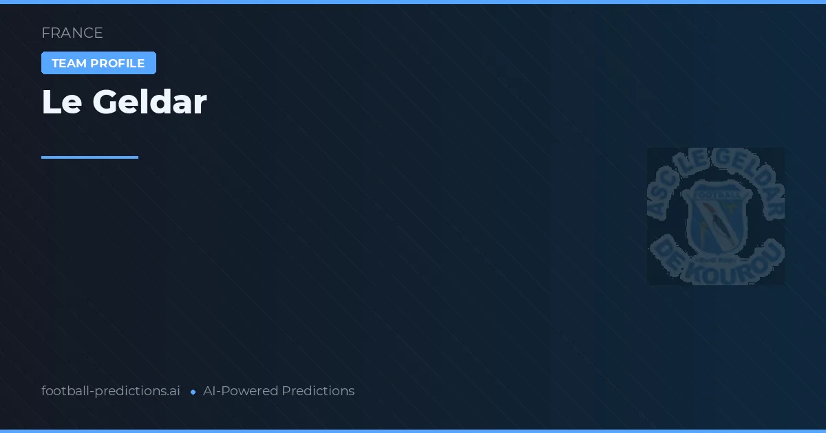 Le Geldar Pronósticos y estadísticas