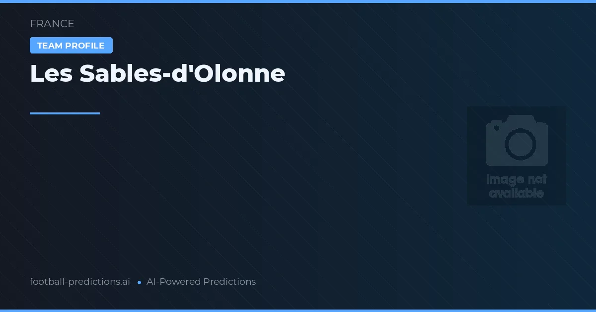 Les Sables-d'Olonne Pronósticos y estadísticas