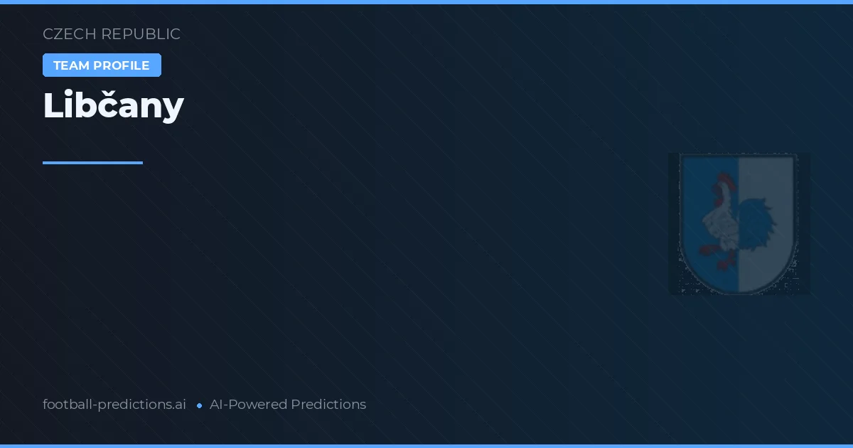 Libčany Pronósticos y estadísticas