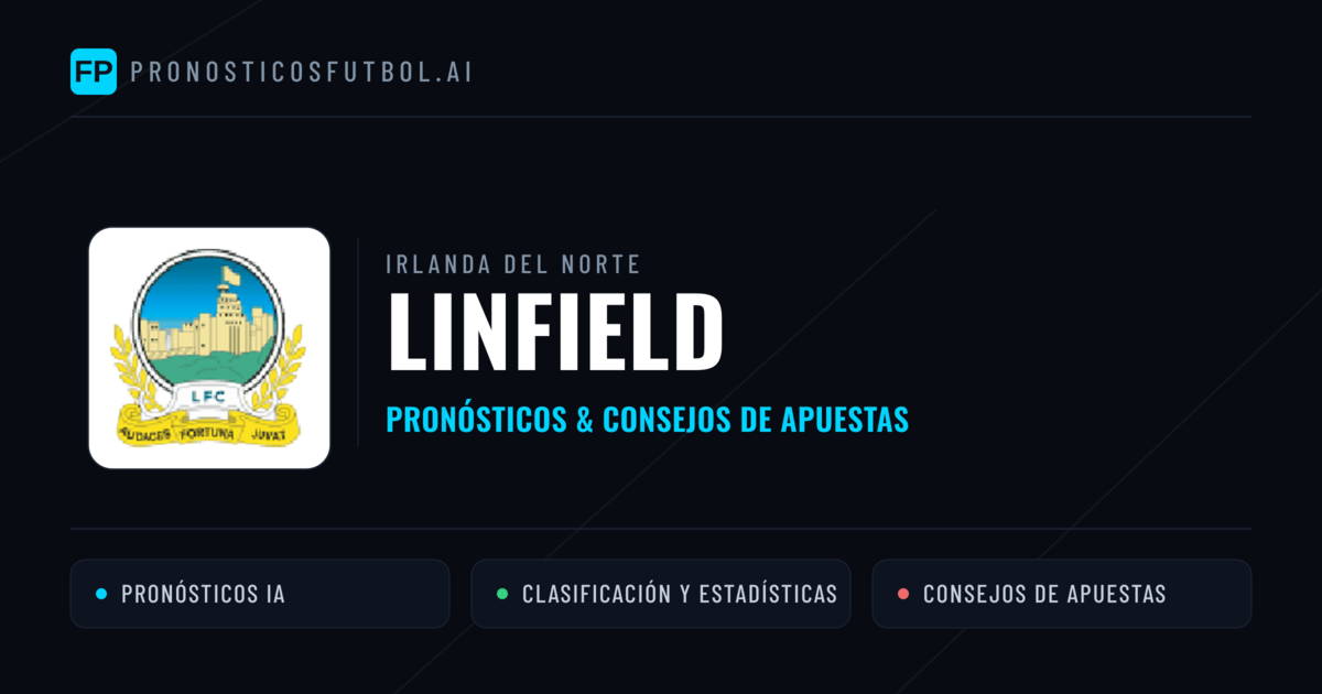 Linfield Pronósticos y estadísticas