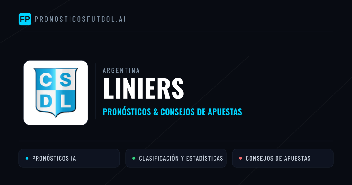 Liniers Pronósticos y estadísticas
