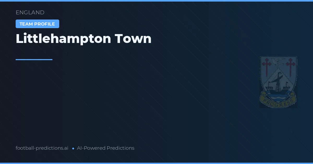 Littlehampton Town Pronósticos y estadísticas