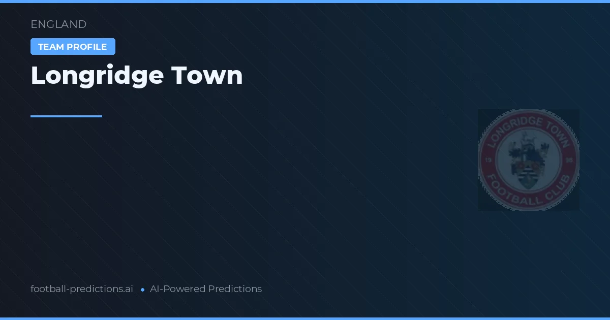 Longridge Town Pronósticos y estadísticas