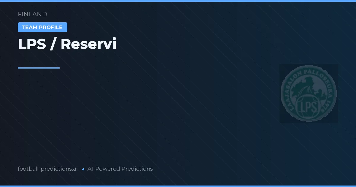 LPS / Reservi Pronósticos y estadísticas