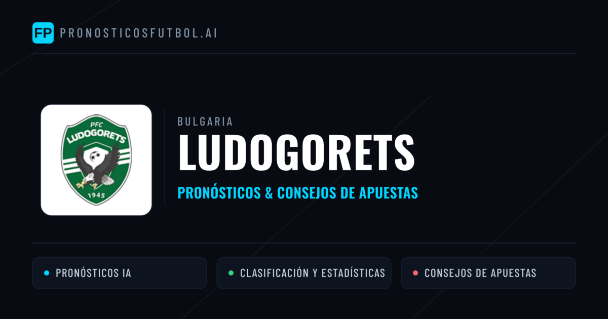Ludogorets Pronósticos y estadísticas