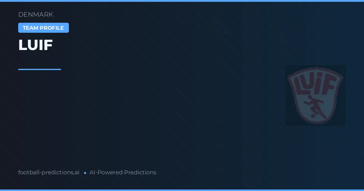LUIF Pronósticos y estadísticas