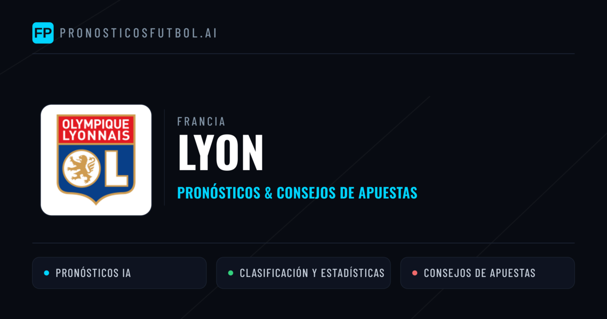 Lyon Pronósticos y estadísticas