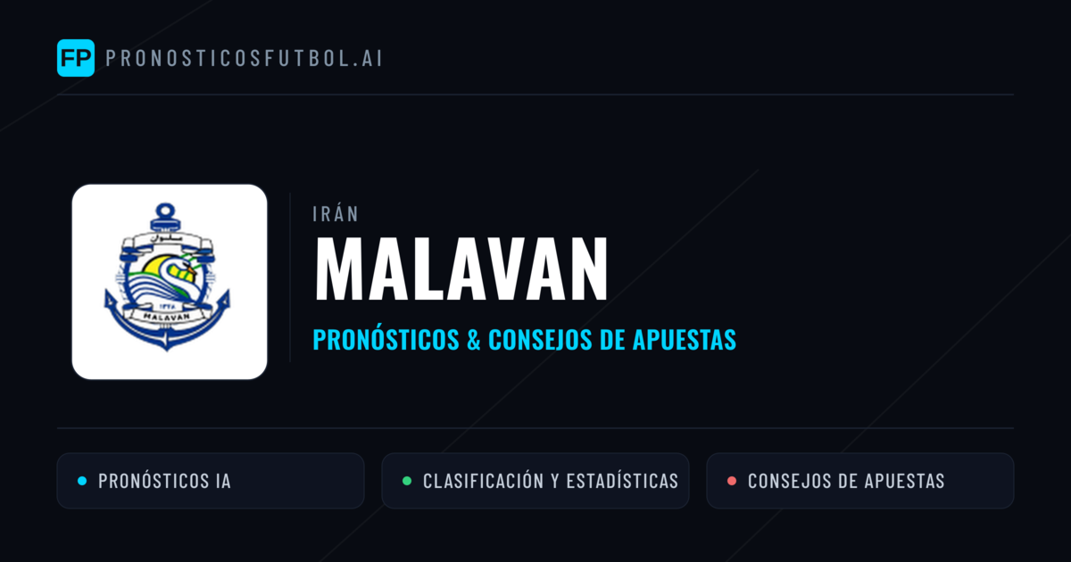 Malavan Pronósticos y estadísticas