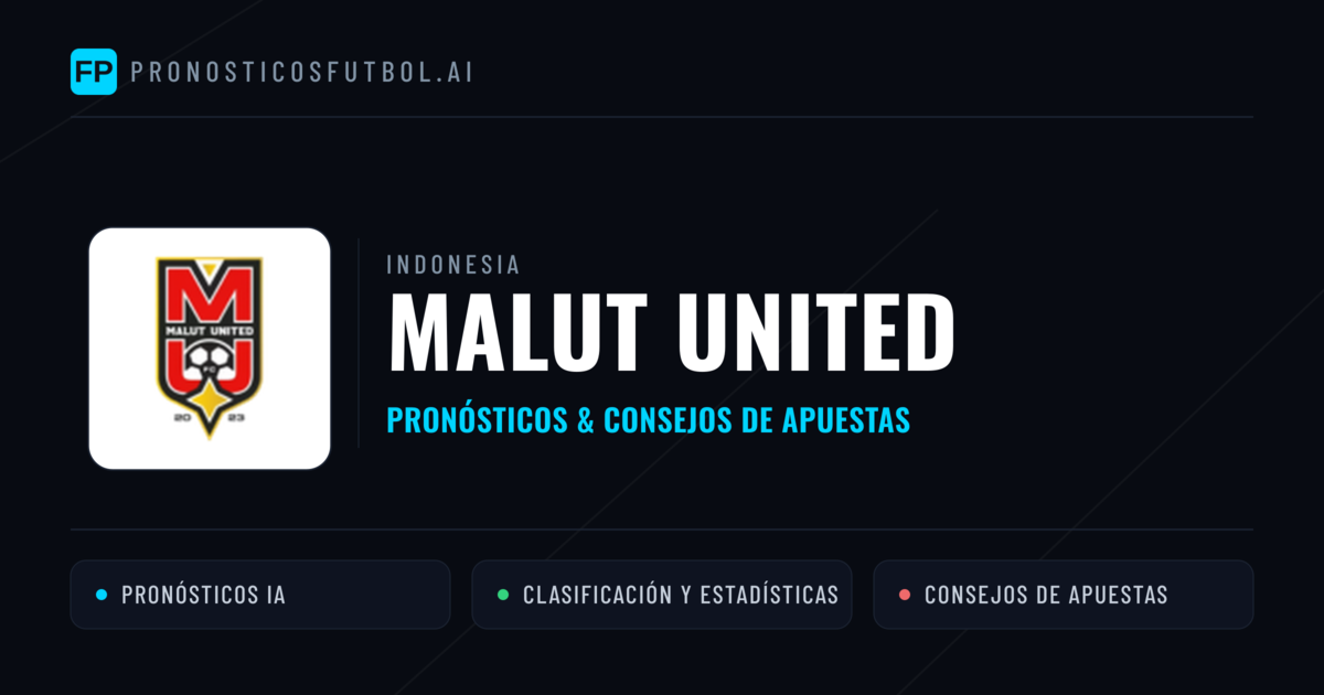 Malut United Pronósticos y estadísticas