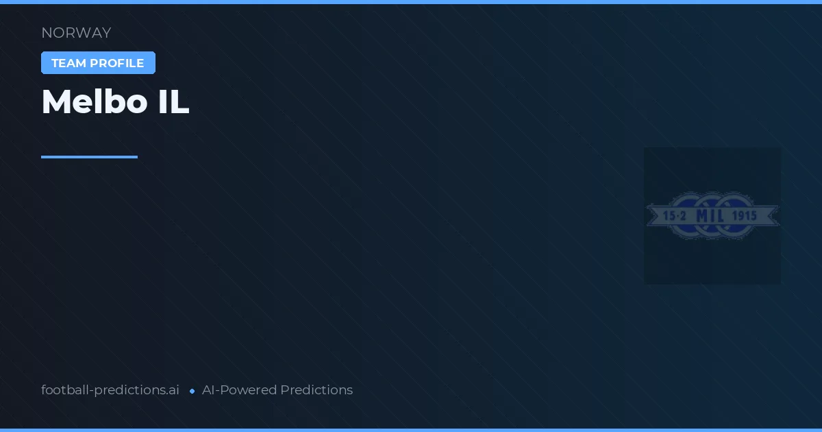 Melbo IL Pronósticos y estadísticas
