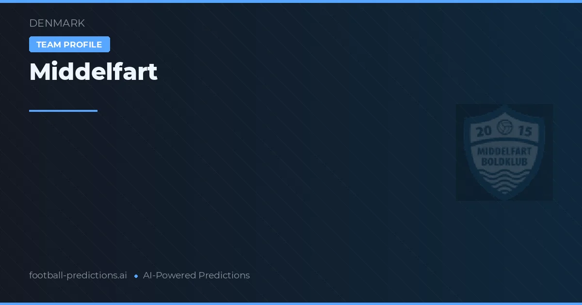 Middelfart Pronósticos y estadísticas
