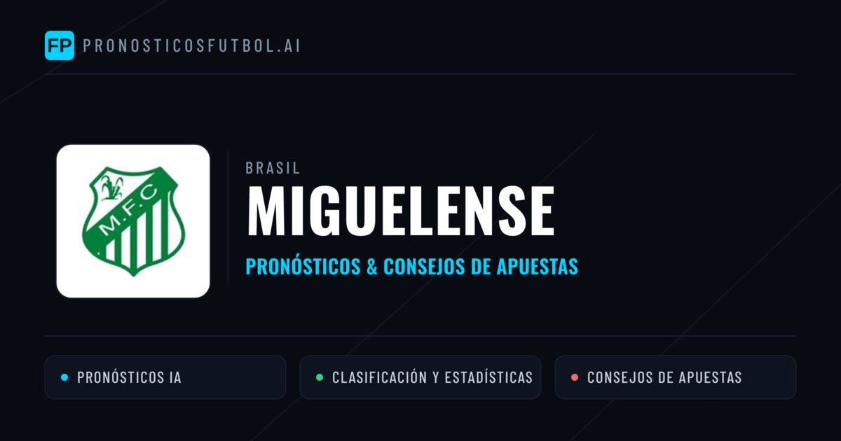 Miguelense Pronósticos y estadísticas