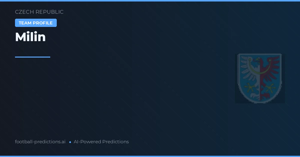 Milín Pronósticos y estadísticas