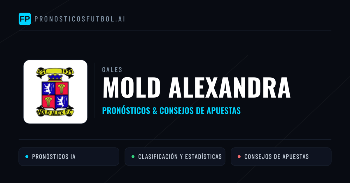 Mold Alexandra Pronósticos y estadísticas