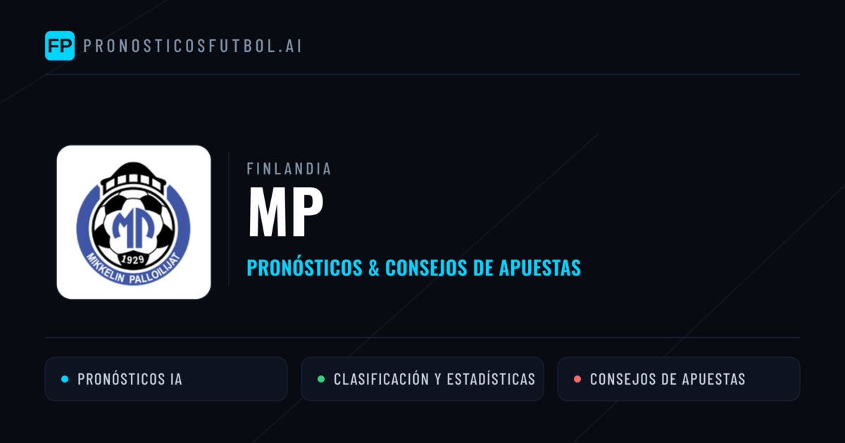 MP Pronósticos y estadísticas