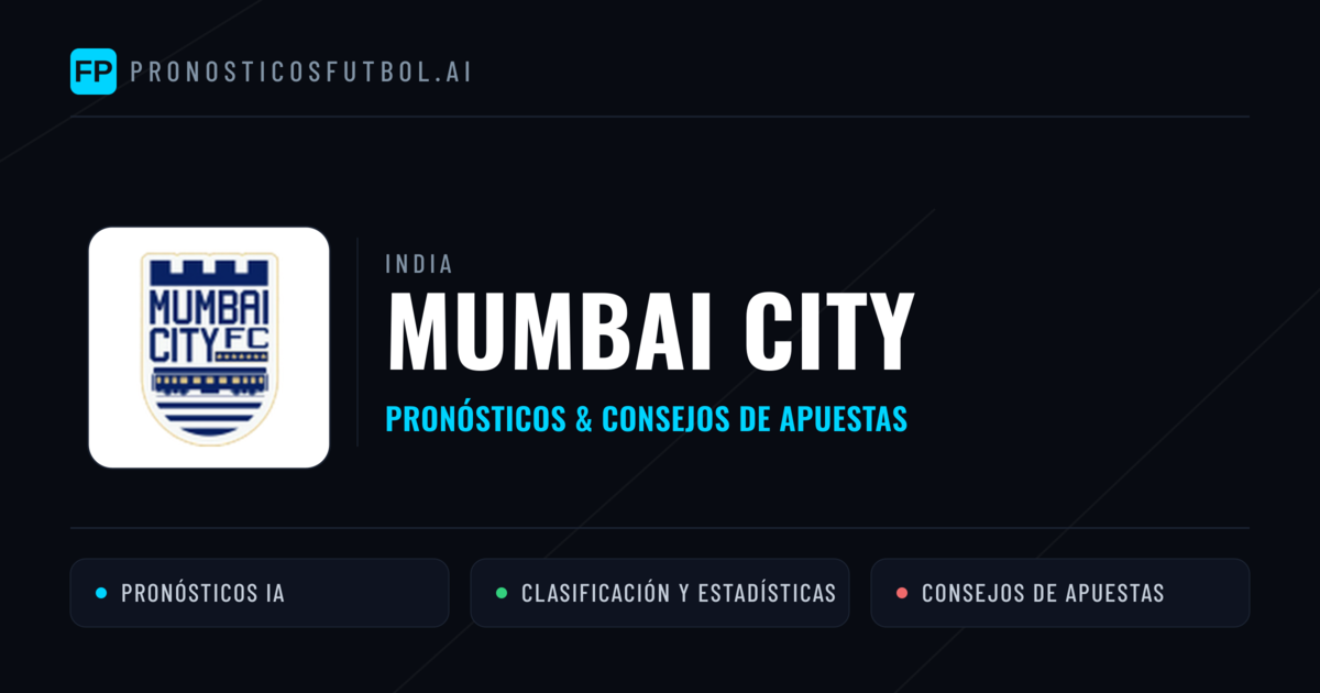 Mumbai City Pronósticos y estadísticas