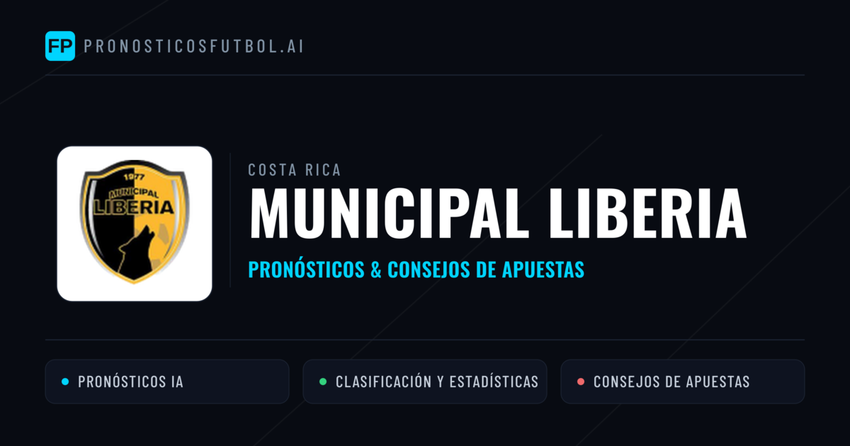 Municipal Liberia Pronósticos y estadísticas