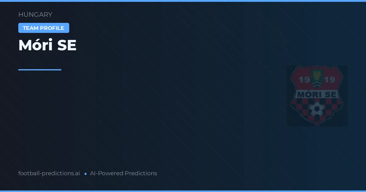 Móri SE Pronósticos y estadísticas