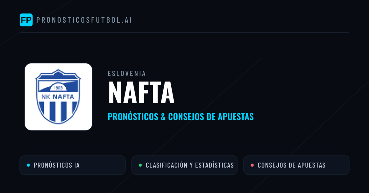 Nafta Pronósticos y estadísticas