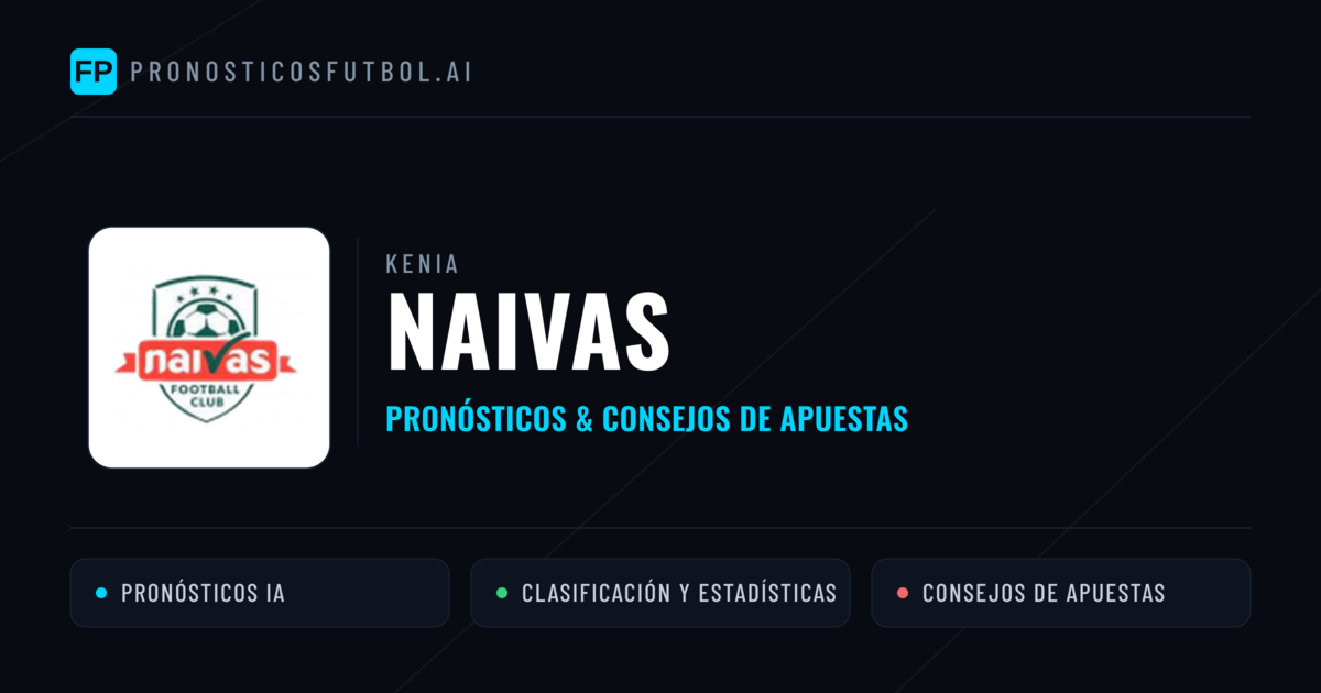 Naivas Pronósticos y estadísticas