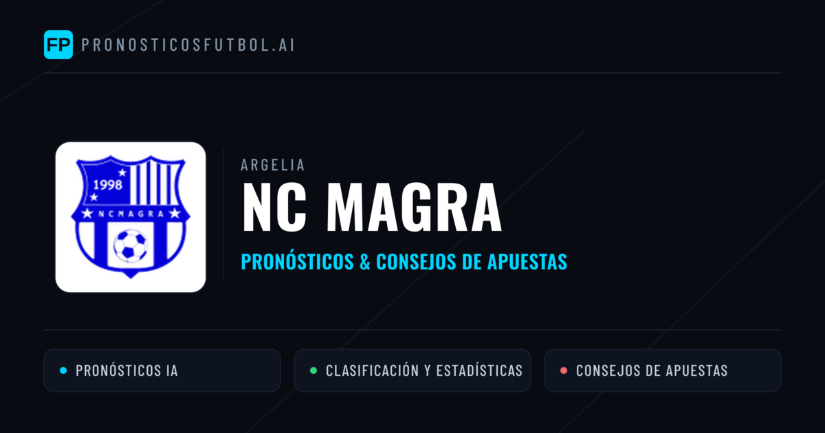 NC Magra Pronósticos y estadísticas