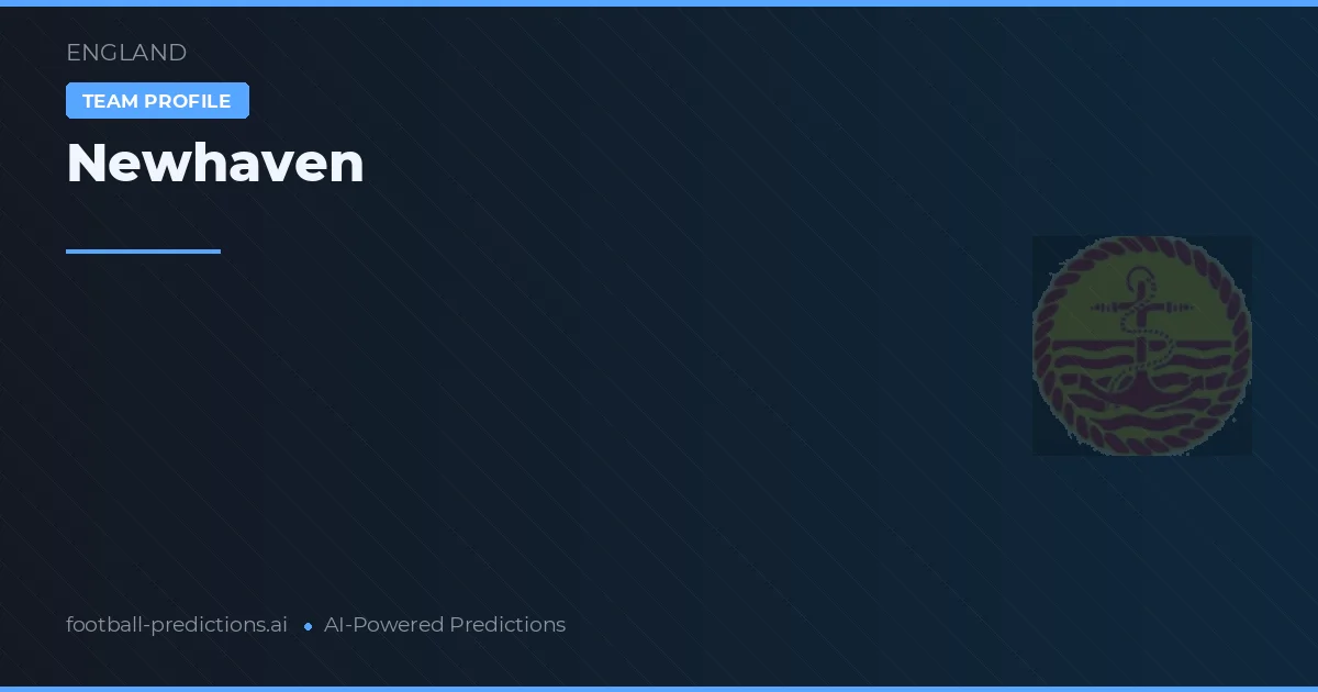 Newhaven Pronósticos y estadísticas