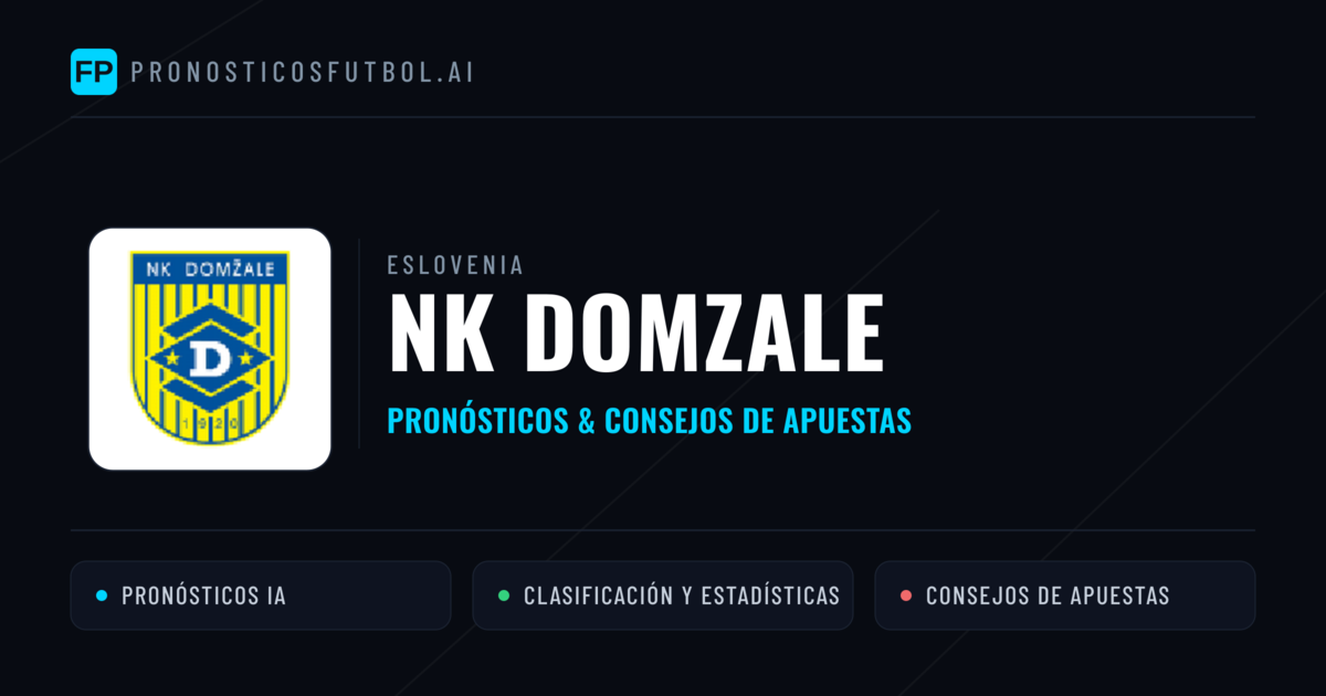NK Domzale Pronósticos y estadísticas