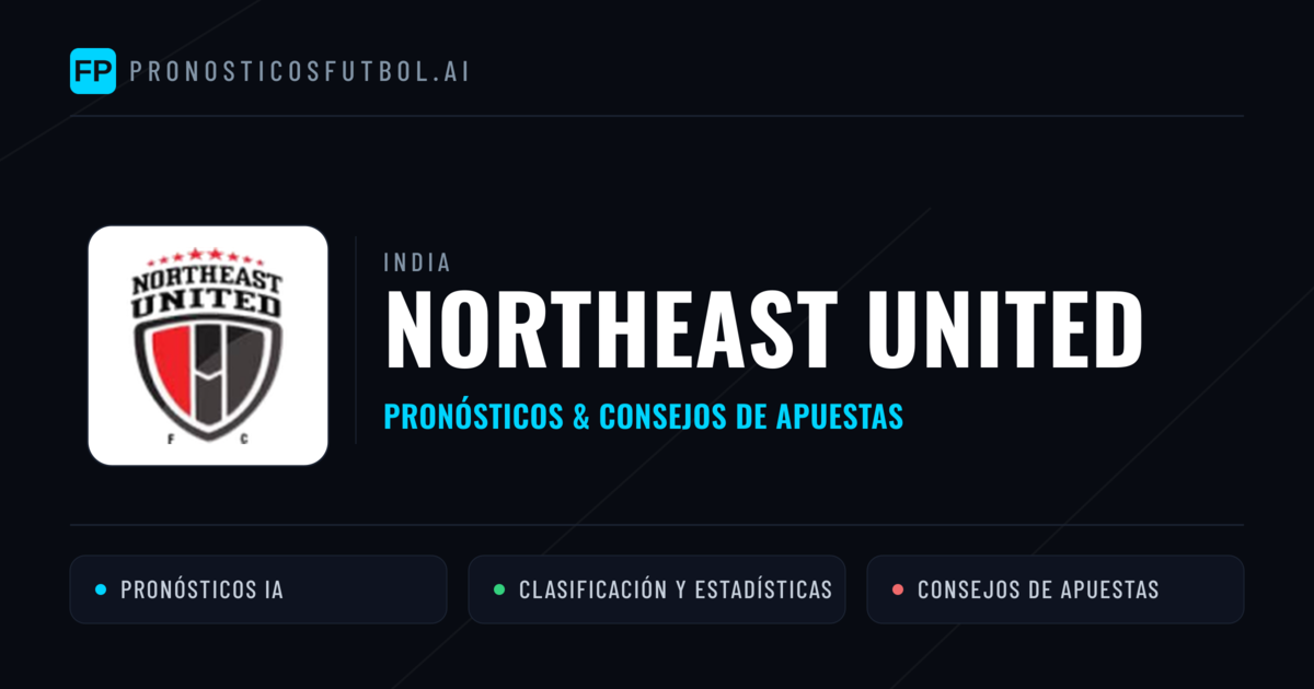 NorthEast United Pronósticos y estadísticas
