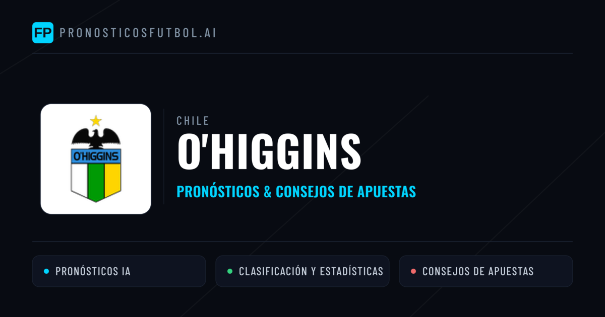 O'Higgins Pronósticos y estadísticas