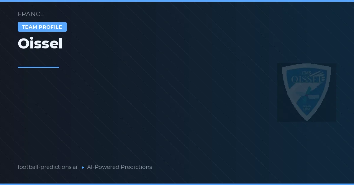 Oissel Pronósticos y estadísticas