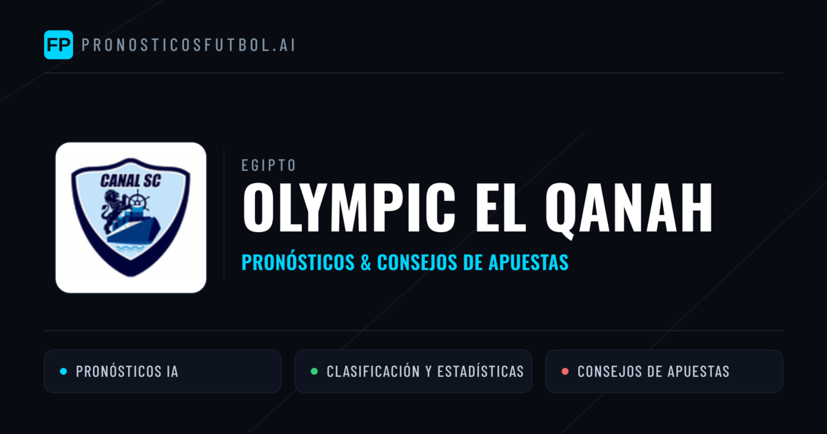 Olympic El Qanah Pronósticos y estadísticas