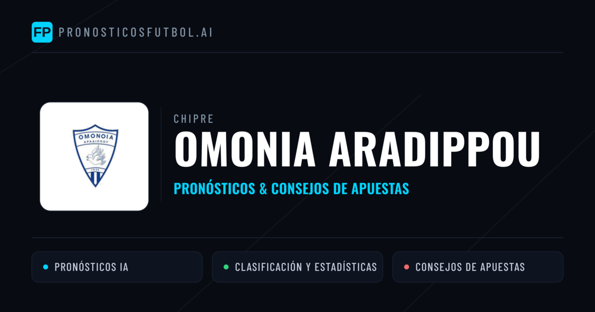 Omonia Aradippou Pronósticos y estadísticas