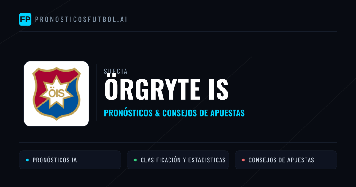 Örgryte IS Pronósticos y estadísticas