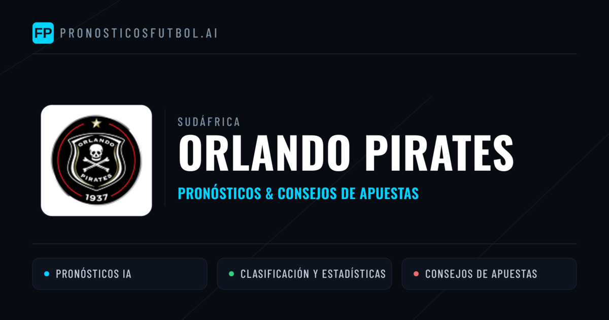 Orlando Pirates Pronósticos y estadísticas