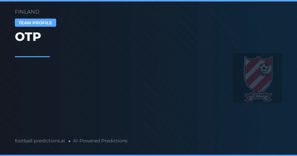 OTP Pronósticos y estadísticas