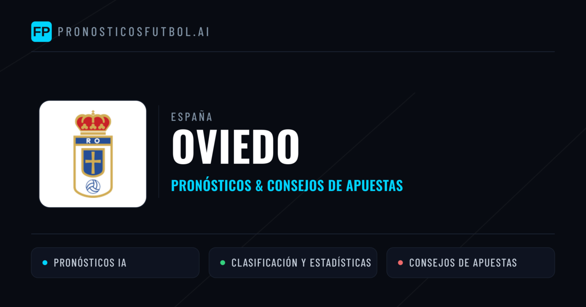 Oviedo Pronósticos y estadísticas