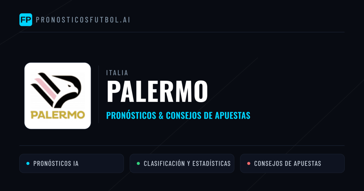 Palermo Pronósticos y estadísticas