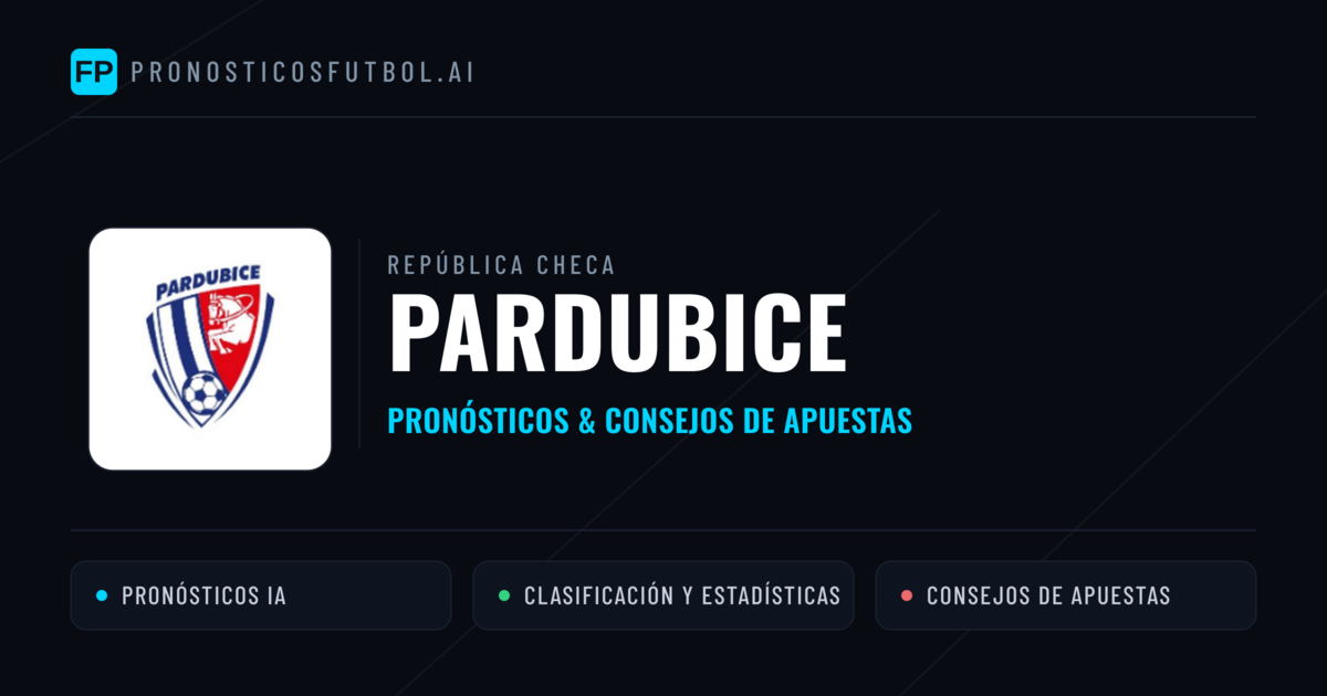 Pardubice Pronósticos y estadísticas