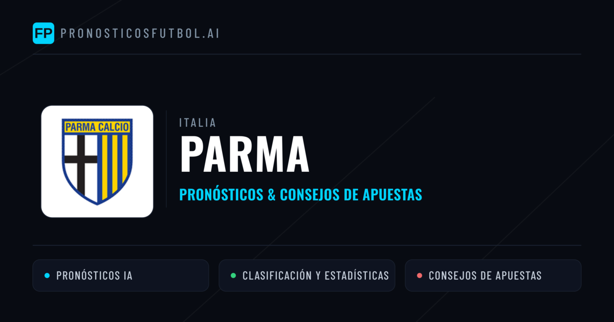 Parma Pronósticos y estadísticas