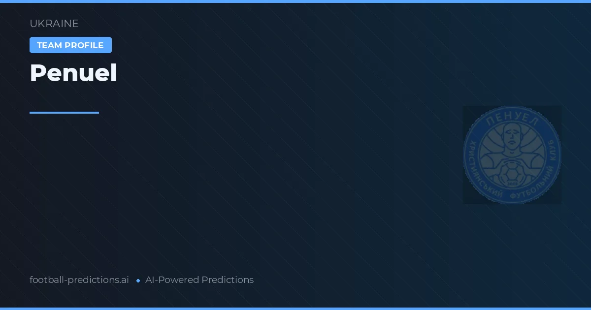 Penuel Pronósticos y estadísticas